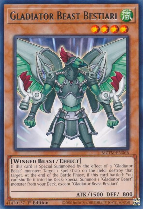 Gladiator Beast Bestiari