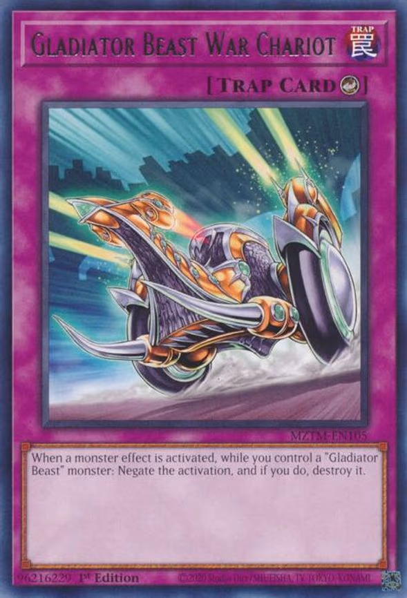 Gladiator Beast War Chariot