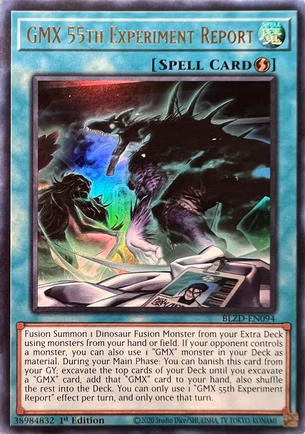 GMX 55th Experiment Report - Ultra Rare (BLZD-EN094)