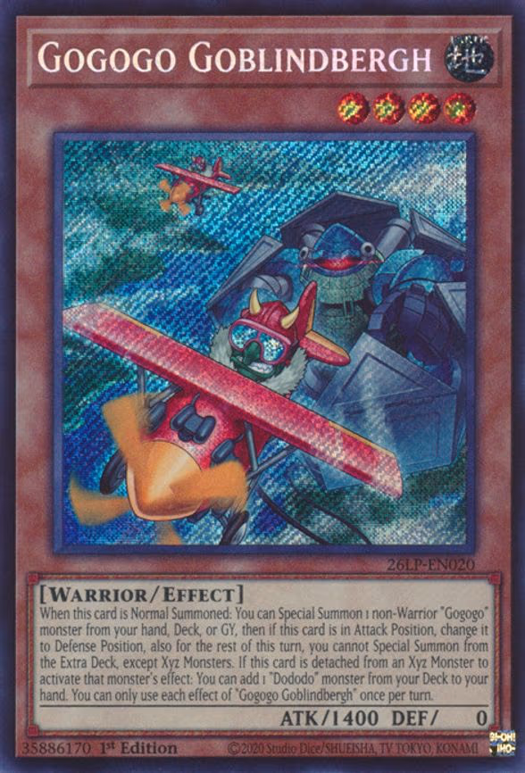Gogogo Goblindbergh - Secret Rare (26LP-EN020)