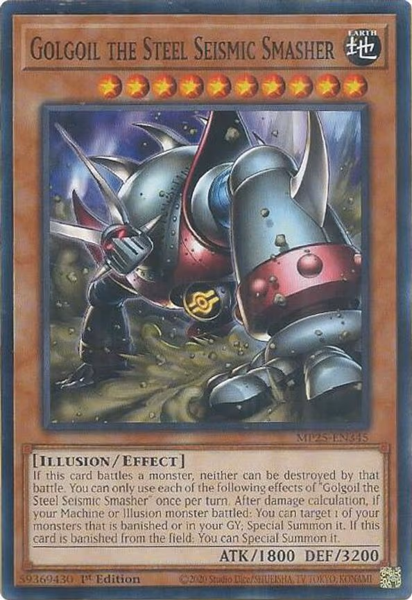 Golgoil the Steel Seismic Smasher