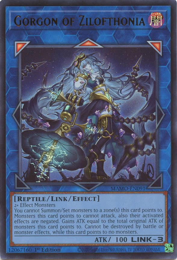 Gorgon of Zilofthonia - Ultra Rare (MAMO-EN091)