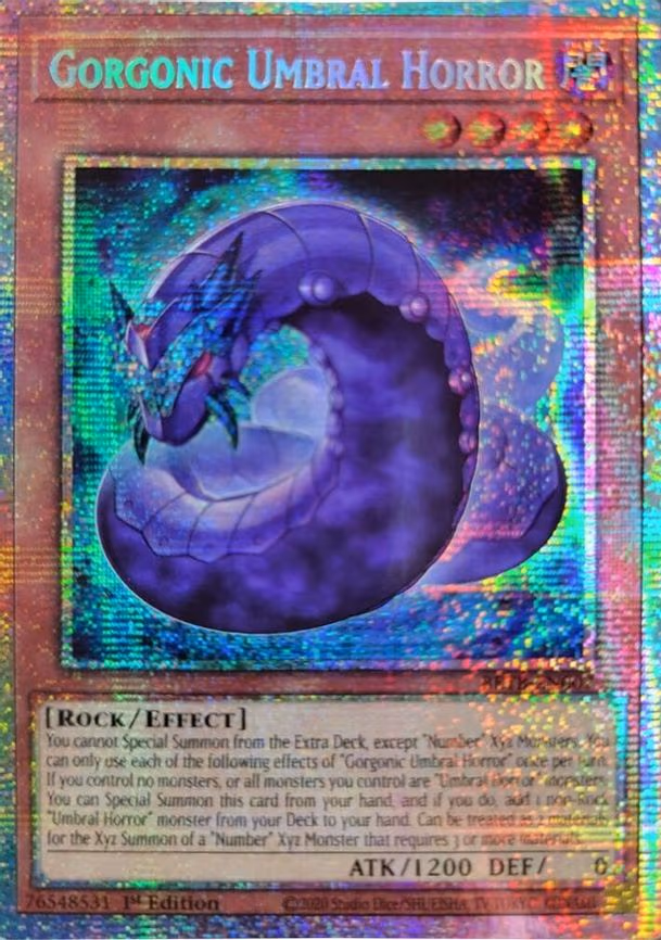 Gorgonic Umbral Horror - Starlight Rare (BETB-EN007)