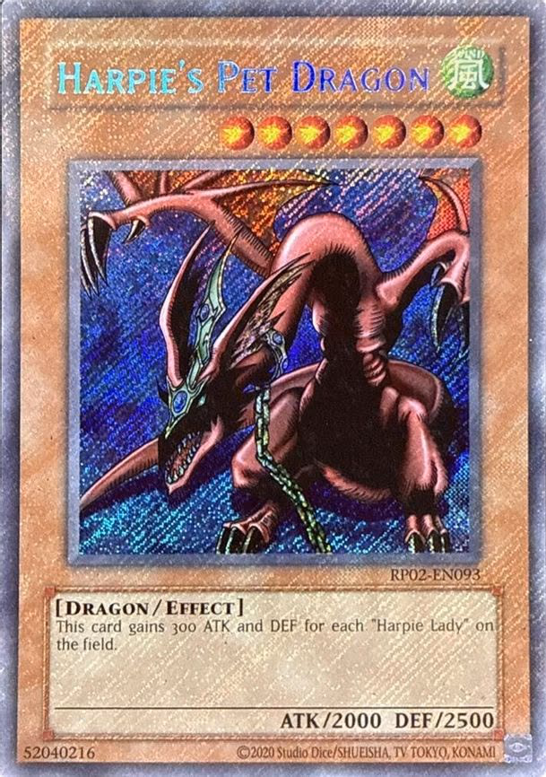 Harpie's Pet Dragon - Secret Rare (RP02-EN093)