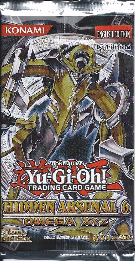 Hidden Arsenal 6: Omega Xyz - Booster Pack [1st Edition]
