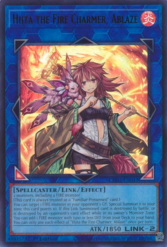 Hiita the Fire Charmer, Ablaze