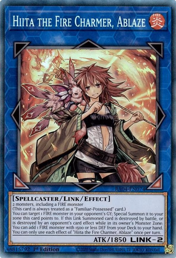 Hiita the Fire Charmer, Ablaze