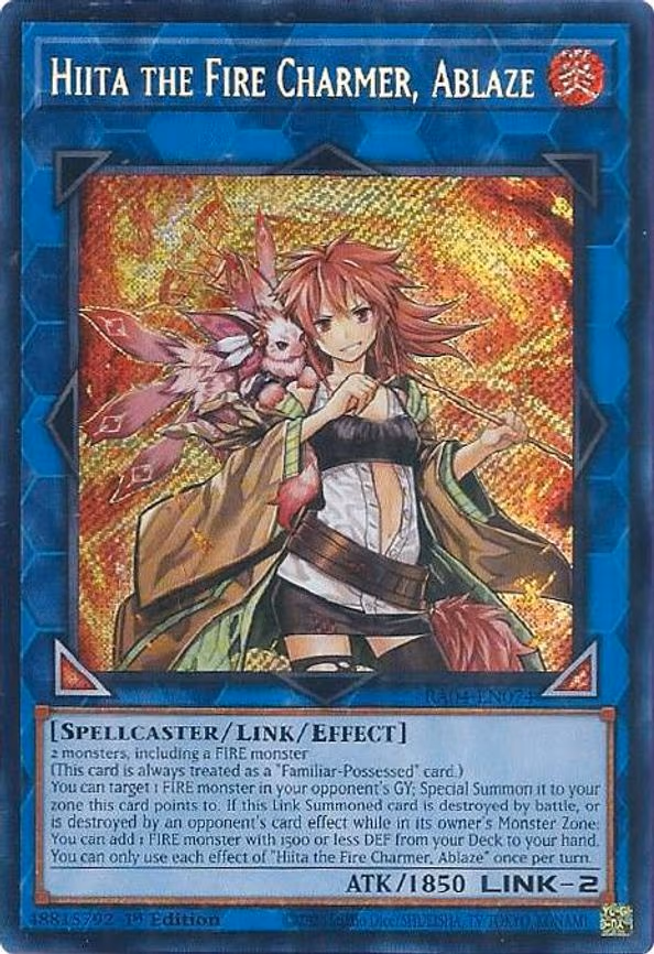 Hiita the Fire Charmer, Ablaze