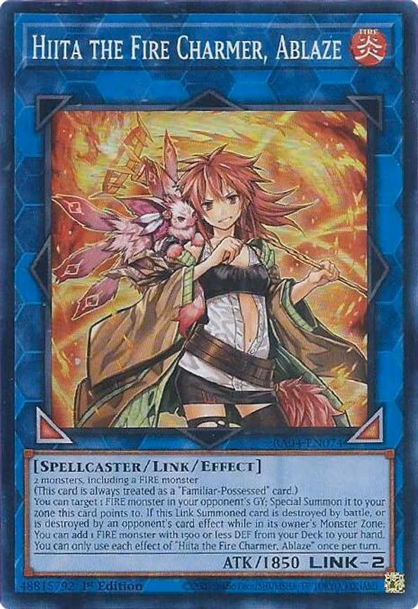 Hiita the Fire Charmer, Ablaze