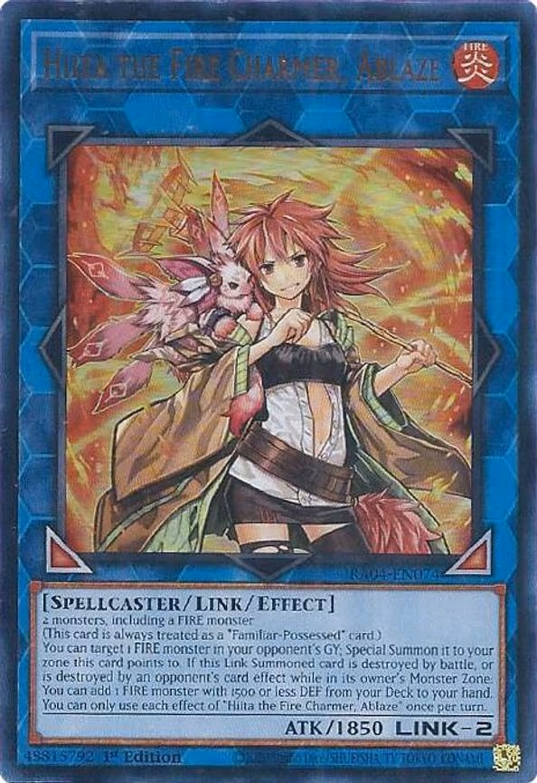 Hiita the Fire Charmer, Ablaze