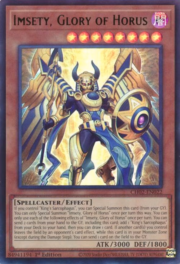 Imsety, Glory of Horus