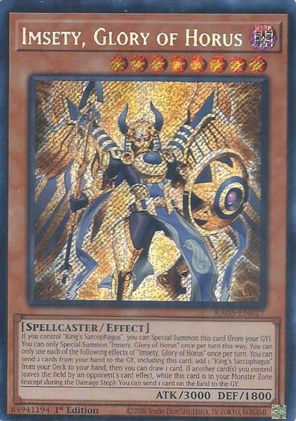 Imsety, Glory of Horus