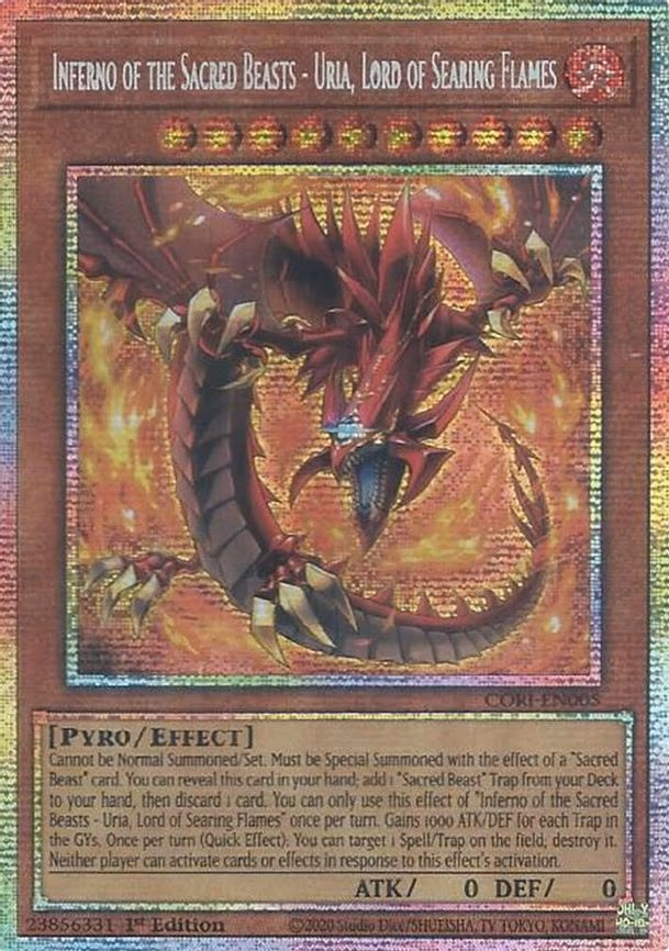 Inferno of the Sacred Beasts - Uria, Lord of Searing Flames