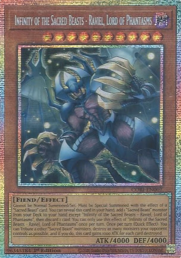 Infinity of the Sacred Beasts - Raviel, Lord of Phantasms