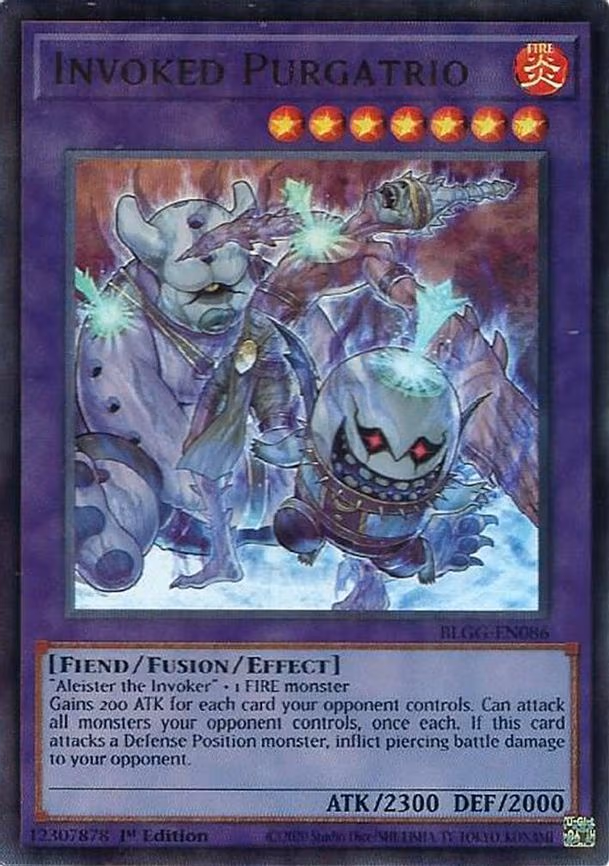 Invoked Purgatrio - Ultra Rare (BLGG-EN086)