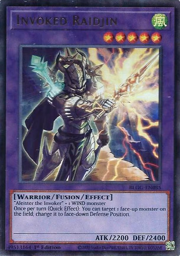 Invoked Raidjin - Ultra Rare (BLGG-EN085)