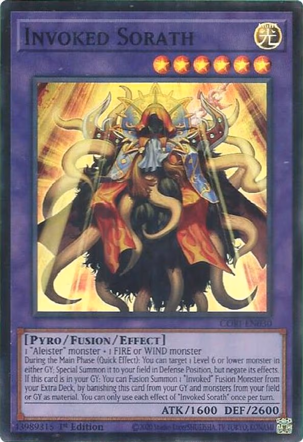 Invoked Sorath - Super Rare (CORI-EN030)