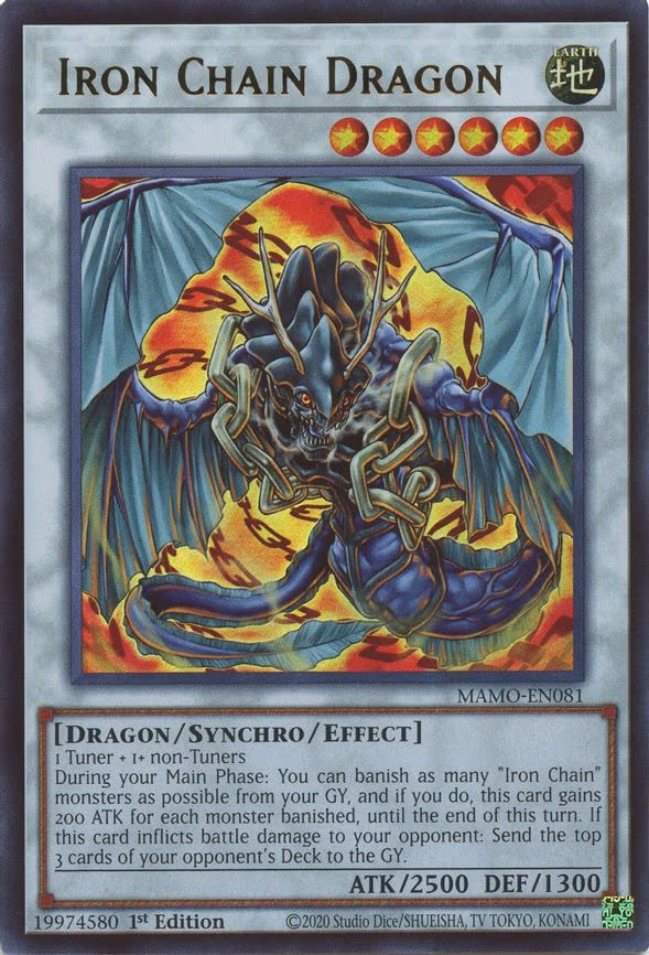 Iron Chain Dragon - Ultra Rare (MAMO-EN081)
