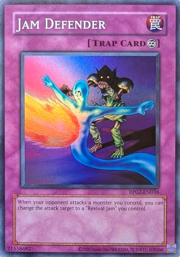 Jam Defender - Super Rare (RP02-EN036)