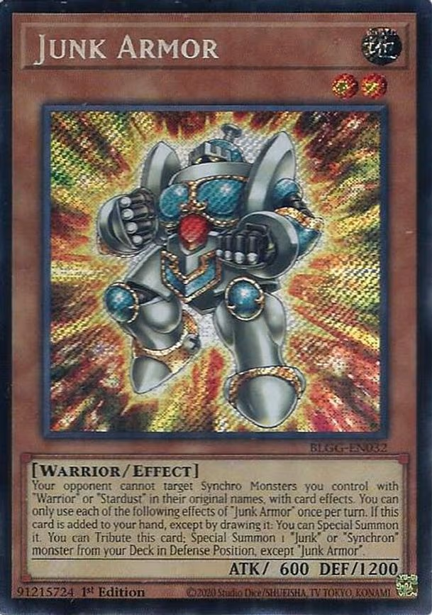 Junk Armor - Secret Rare (BLGG-EN032)