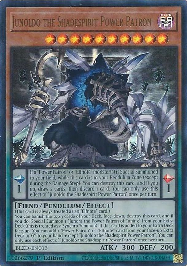 Junoldo the Shadespirit Power Patron