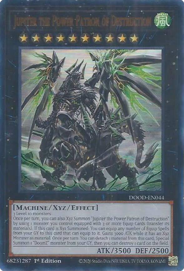 Jupiter the Power Patron of Destruction