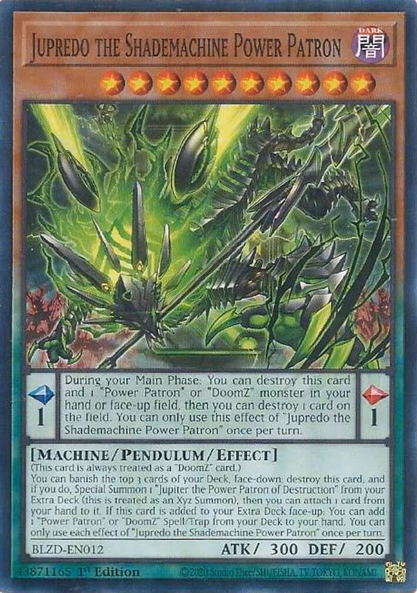 Jupredo the Shademachine Power Patron
