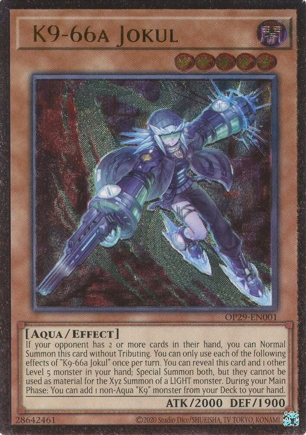 K9-66a Jokul - Ultimate Rare (OP29-EN001)