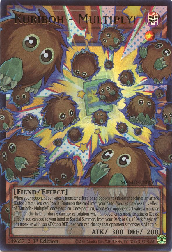 Kuriboh - Multiply! - Ultra Rare (MAMO-EN002)