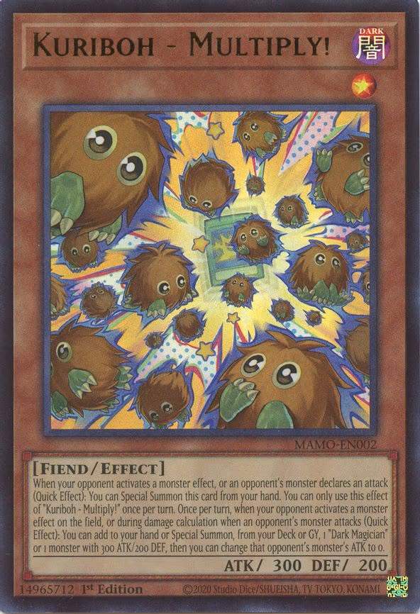 Kuriboh - Multiply! - Ultra Rare (MAMO-EN002)