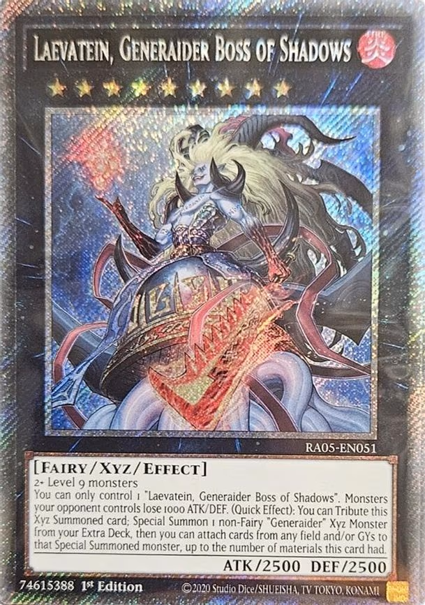 Laevatein, Generaider Boss of Shadows