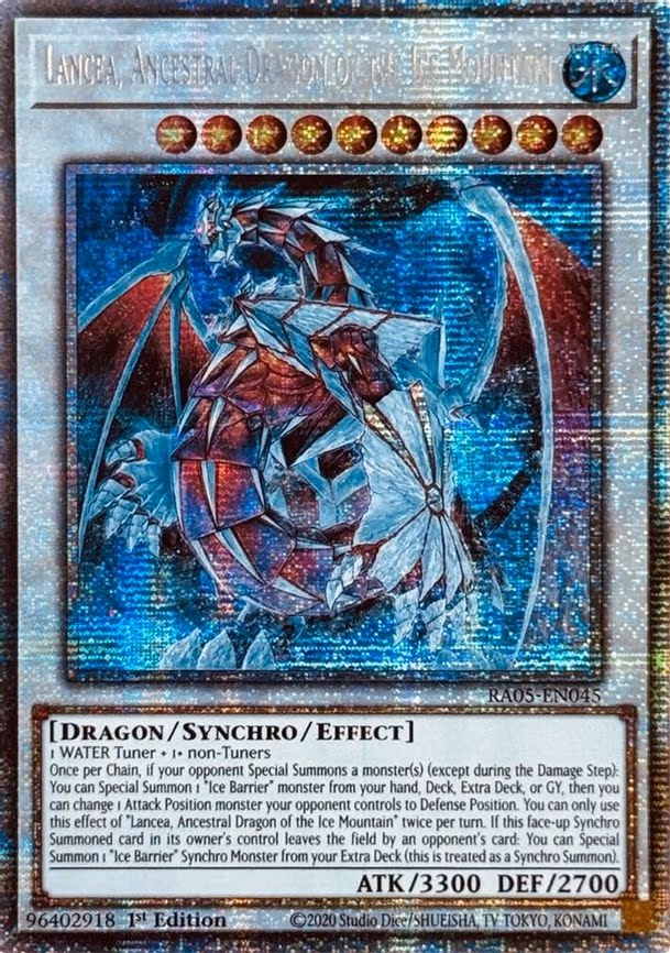 Lancea, Ancestral Dragon of the Ice Mountain