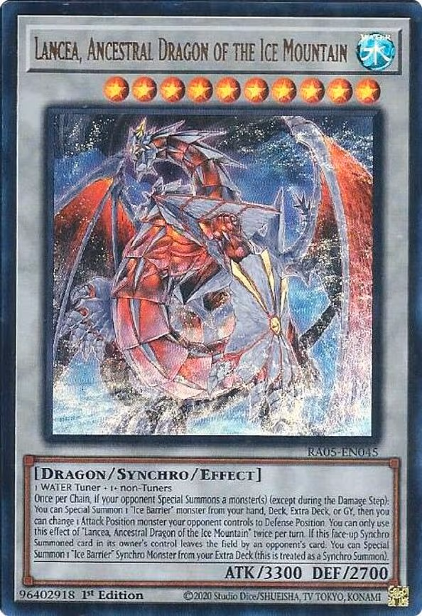 Lancea, Ancestral Dragon of the Ice Mountain