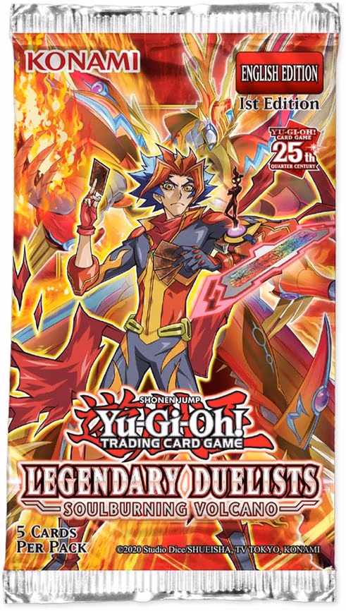 Legendary Duelists: Soulburning Volcano Booster Pack [1st Edition]