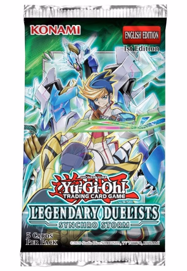 Legendary Duelists: Synchro Storm Booster Pack [1st Edition]