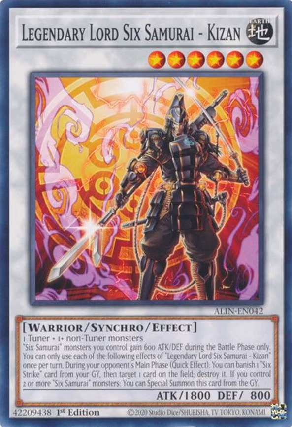 Legendary Lord Six Samurai - Kizan
