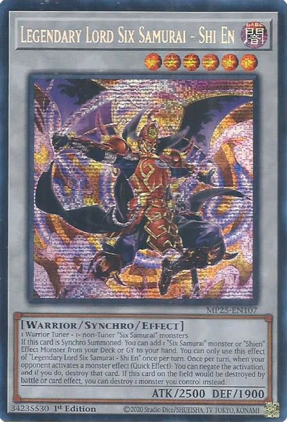 Legendary Lord Six Samurai - Shi En