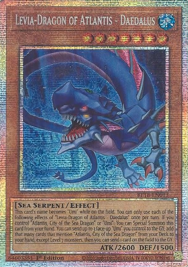 Levia-Dragon of Atlantis - Daedalus - Starlight Rare (BETB-EN013)