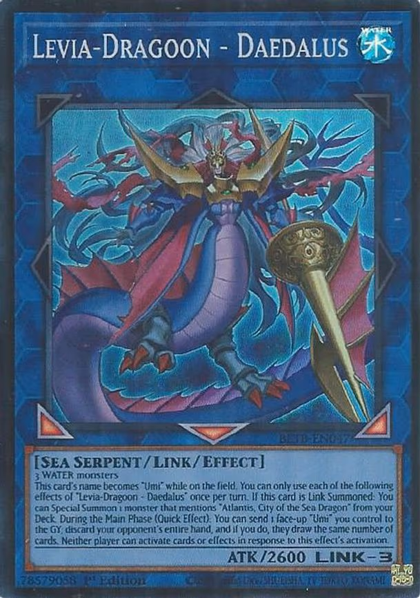 Levia-Dragoon - Daedalus - Super Rare (BETB-EN047)