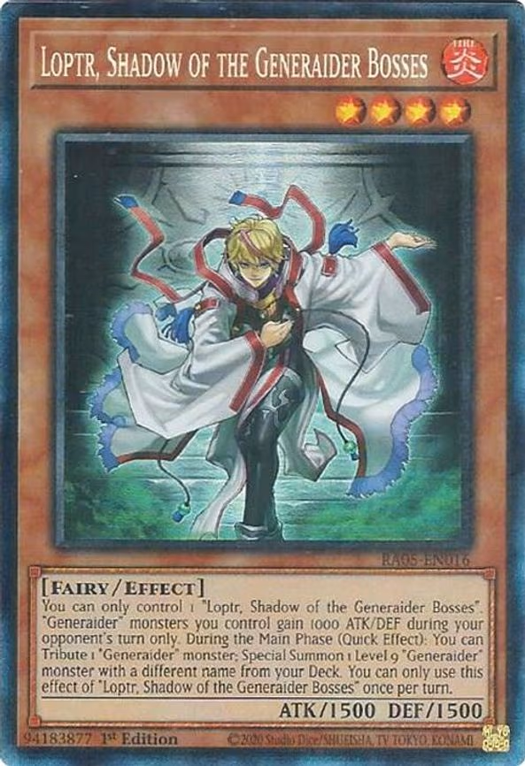 Loptr, Shadow of the Generaider Bosses