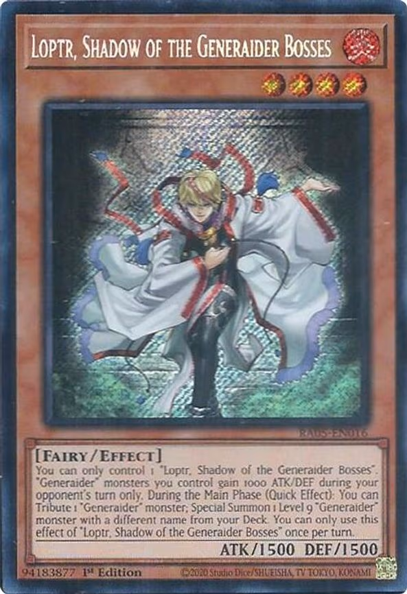 Loptr, Shadow of the Generaider Bosses