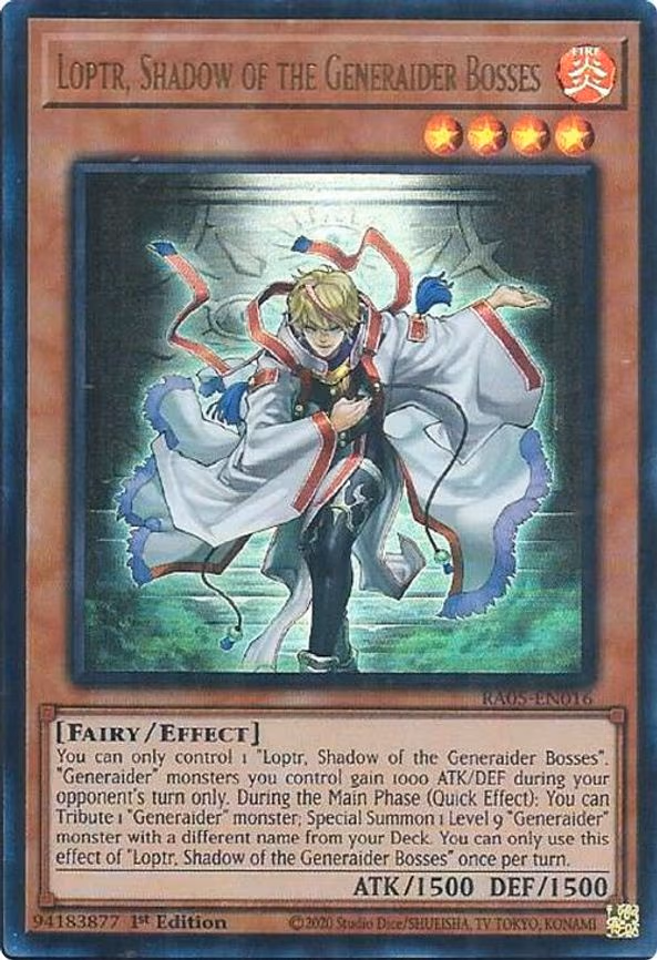 Loptr, Shadow of the Generaider Bosses