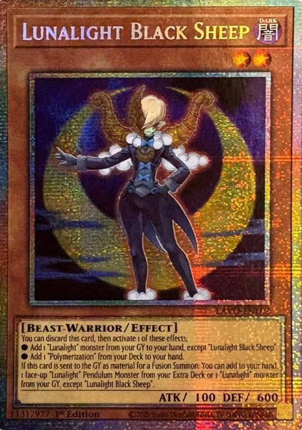 Lunalight Black Sheep - Starlight Rare (LAVD-ENL02)