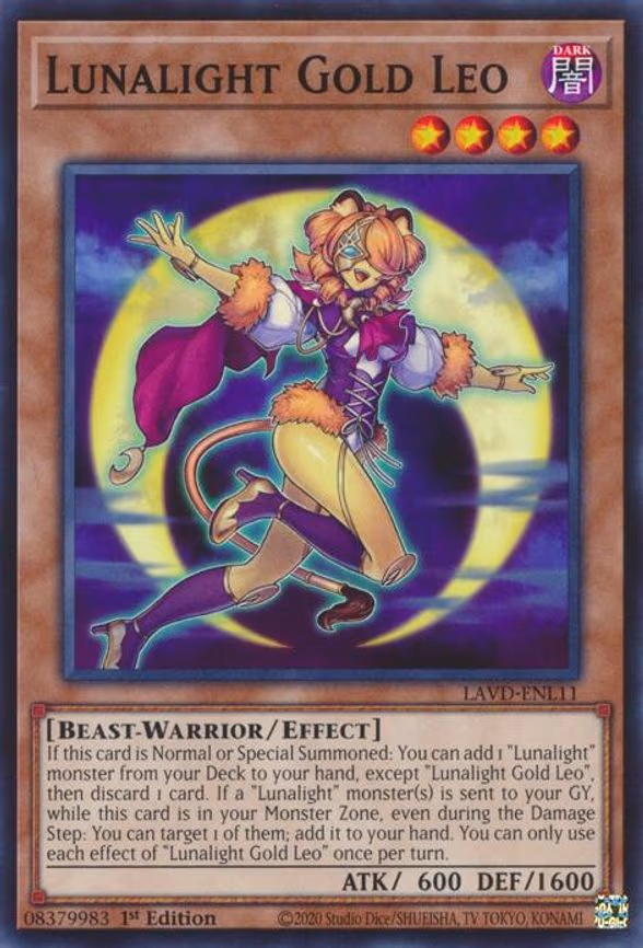 Lunalight Gold Leo - Common (LAVD-ENL11)