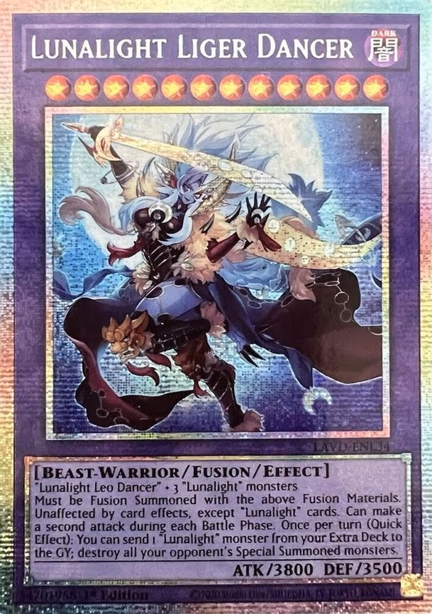 Lunalight Liger Dancer - Starlight Rare (LAVD-ENL34)