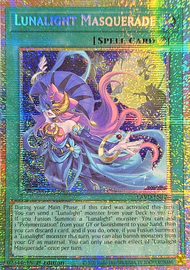 Lunalight Masquerade - Starlight Rare (LAVD-ENL26)