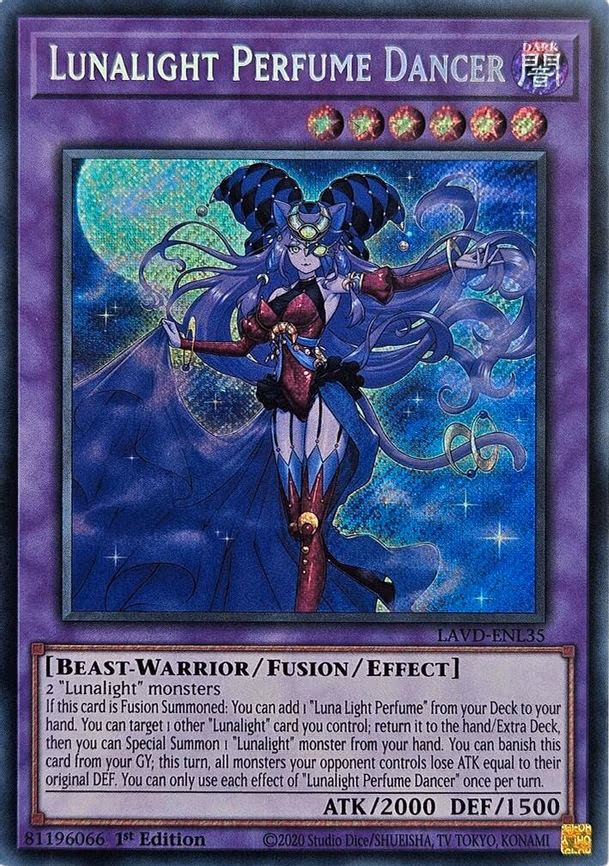 Lunalight Perfume Dancer - Secret Rare (LAVD-ENL35)