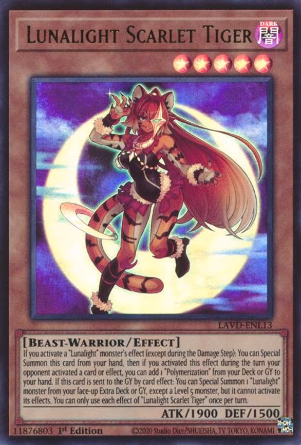 Lunalight Scarlet Tiger - Ultra Rare (LAVD-ENL13)
