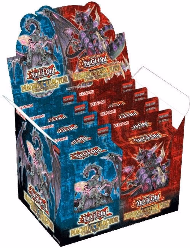 Machine Reactor & Dinosmasher's Fury Structure Deck Display [1st Edition]