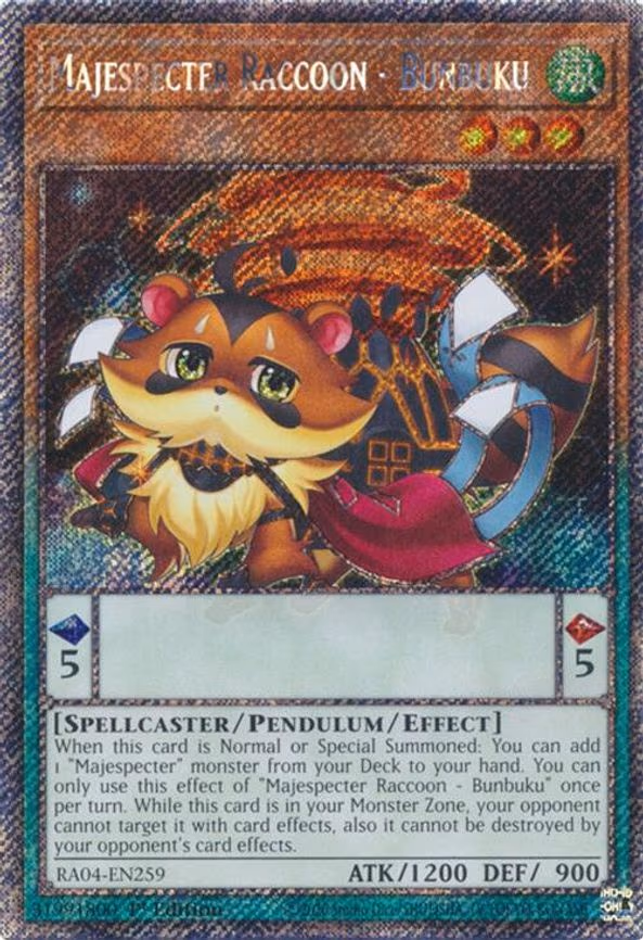 Majespecter Raccoon - Bunbuku